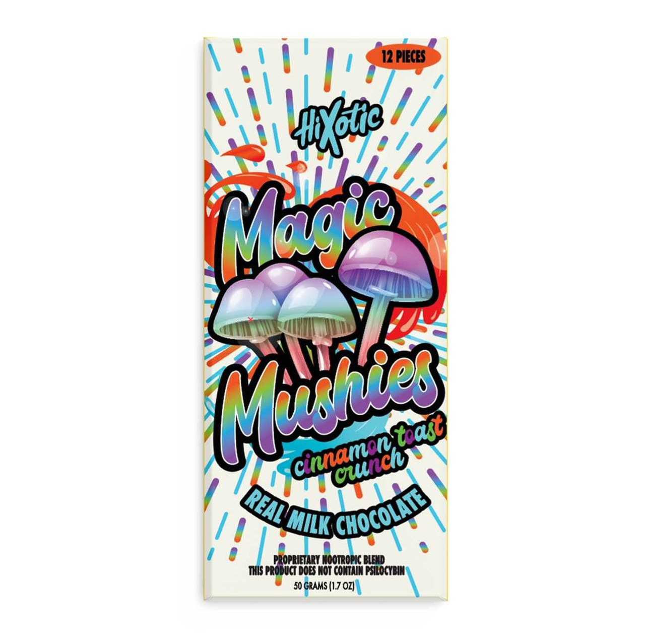 Hixotic Magic Mushies Chocolate Bar