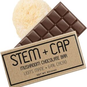 Stem+Cap Lion’s Mane Mushroom Chocolate Bar